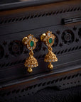 EMERALD POLKI JHUMKA
