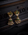 EMERALD PEARL JHUMKA
