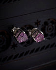 BLUSH HEART STUDS