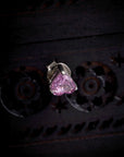 BLUSH HEART STUDS