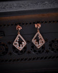 ROSE GOLD PRISM EARRINGS