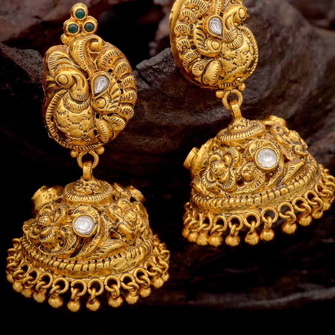 RAJ MAYURI JHUMKAS