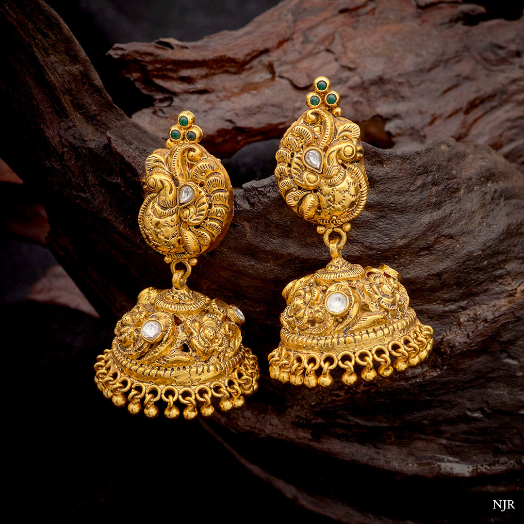 RAJ MAYURI JHUMKAS