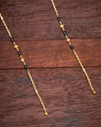 BLACK BEAD MANGALSUTRA CHAIN