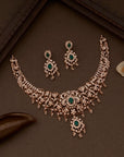 PEACOCK BLOOM NECKLACE SET