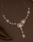 FLORAL SPARKLE NECKLACE SET